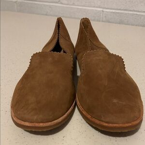 NWOT Ugg Suede Loafers, Brand New, Never Worn, Light Brown Suede